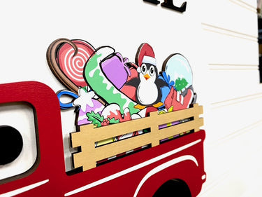 Welcome Round Interchangeable Winter Sign (Pre-Order)